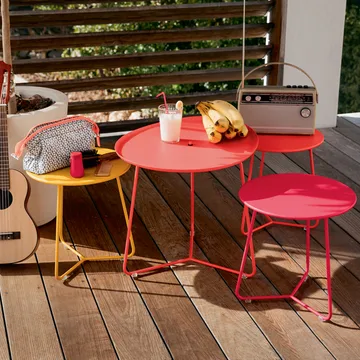 Cocotte sidobord Ø34 cm - Chili (röd) - Fermob