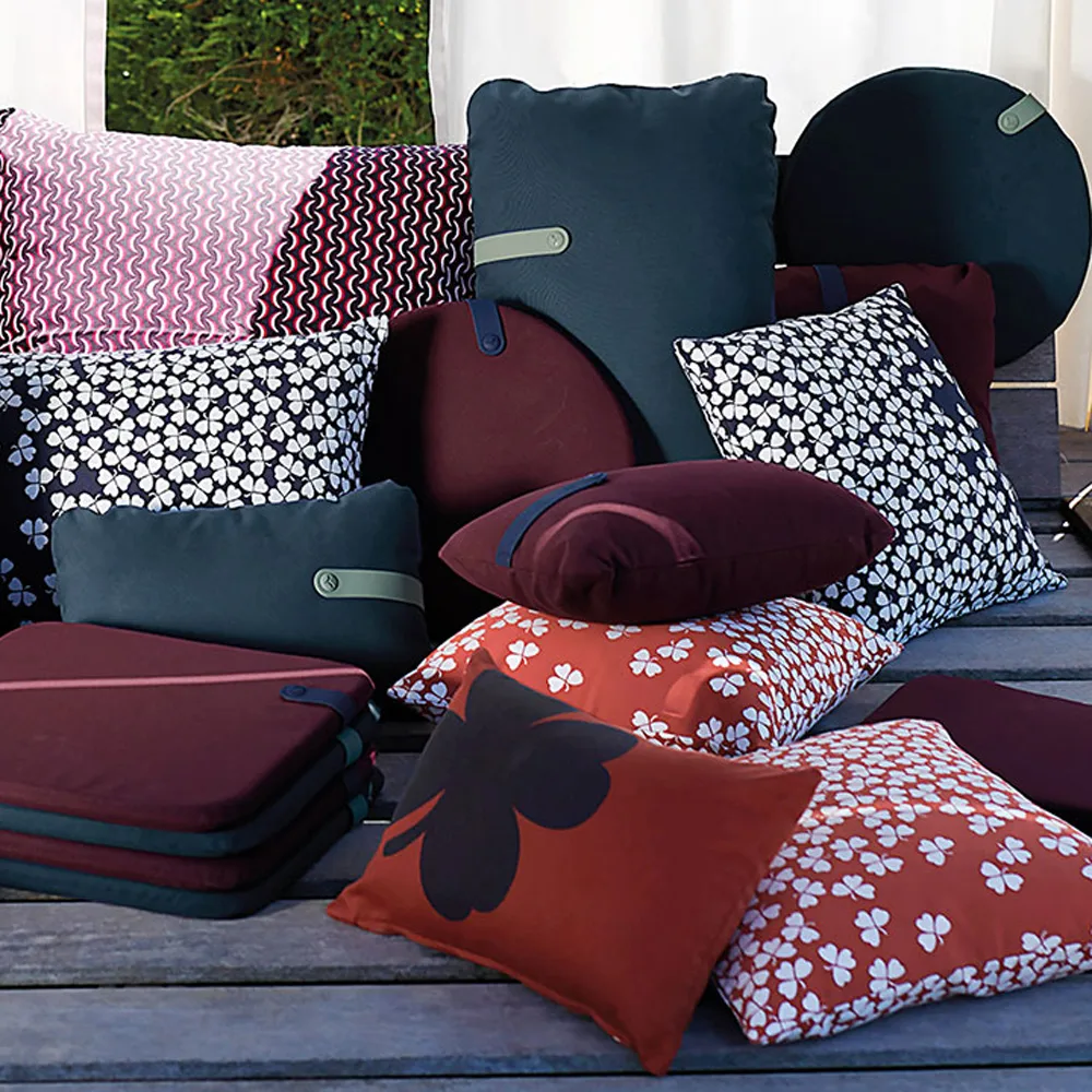 Color Mix Ø40 cm sittdyna, Burgundy Fermob