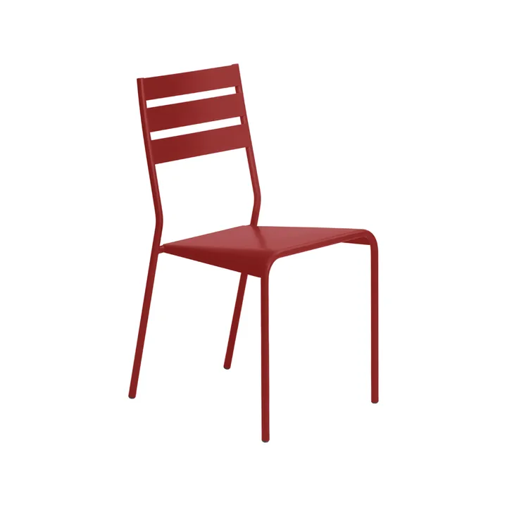 Facto stol - Chili (röd) - Fermob
