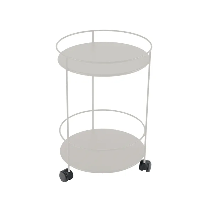 Guinguette sidobord med hjul - Clay grey (grå) - Fermob