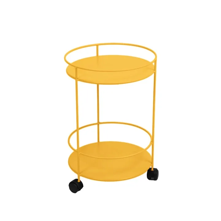 Guinguette sidobord med hjul - Honey (gul) - Fermob