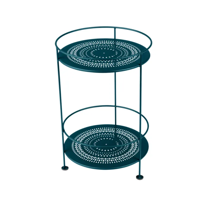 Guinguette sidobord utan hjul - Acapulco blue (blå) - Fermob