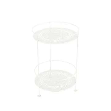 Guinguette sidobord utan hjul - Cotton white (vit) - Fermob