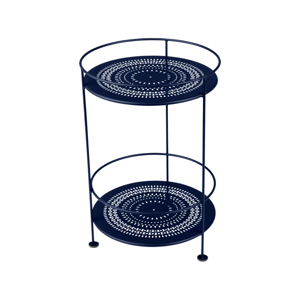 Guinguette sidobord utan hjul, Deep blue (blå) Fermob