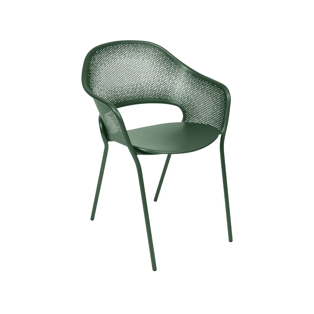 Kate karmstol, Cedar green (grön) Fermob