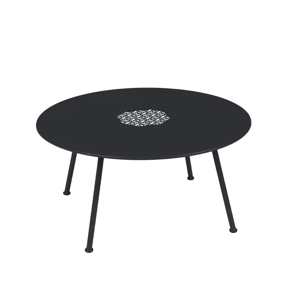 Lorette bord lågt, Anthracite (grå) Fermob