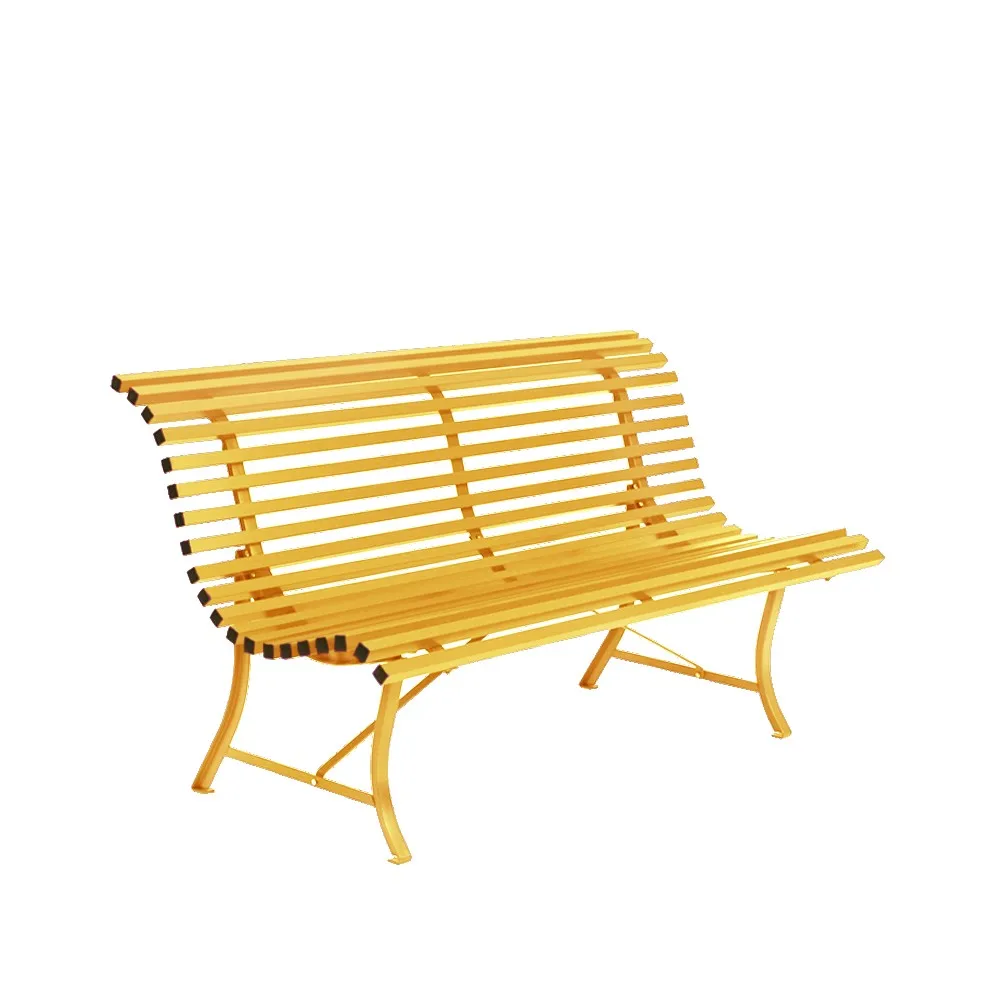 Louisiane bänk 150 cm, Honey (gul) Fermob