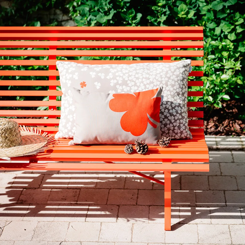 Louisiane bänk 200 cm, Black cherry (vinröd) Fermob