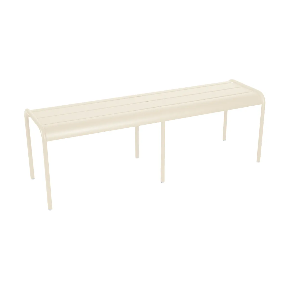 Luxembourg bänk, Latte beige (beige) Fermob