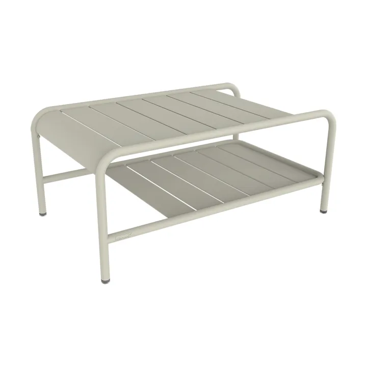 Luxembourg bord lågt 90x55 cm - Clay grey (grå) - Fermob