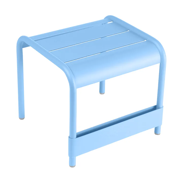 Luxembourg bord/fotpall - Maya blue (blå), small - Fermob