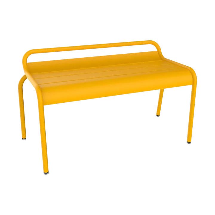 Luxembourg compact bänk - Honey (gul) - Fermob