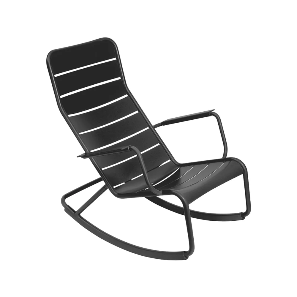Luxembourg gungstol, Anthracite (grå) Fermob