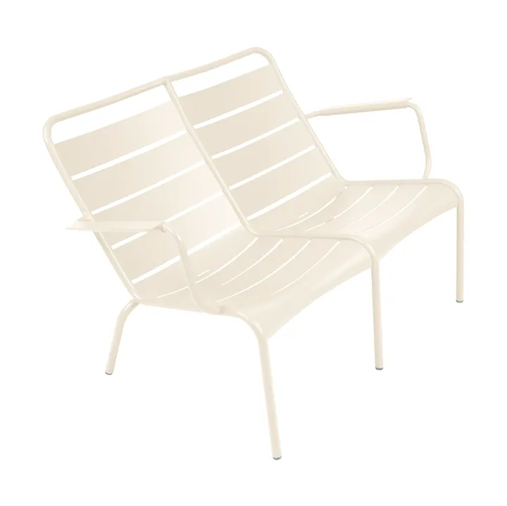 Luxembourg karmstol duo låg - Latte beige (beige) - Fermob