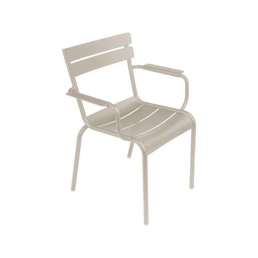 Luxembourg karmstol, Nutmeg (beige) Fermob