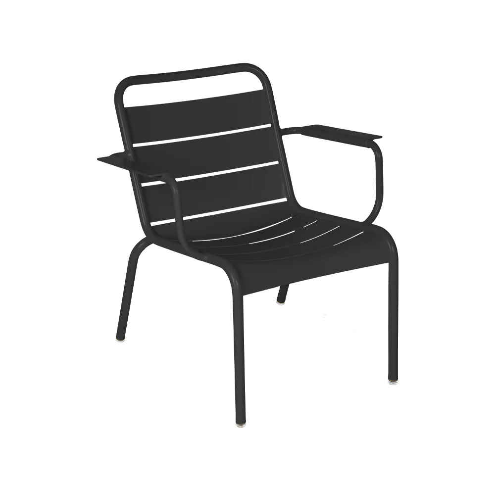 Luxembourg loungefåtölj, Anthracite (grå) Fermob