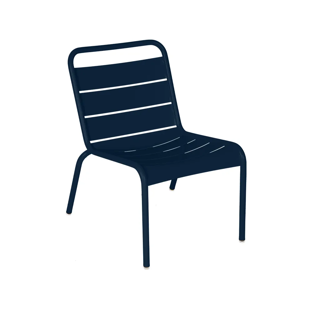 Luxembourg loungestol, Deep blue (blå) Fermob