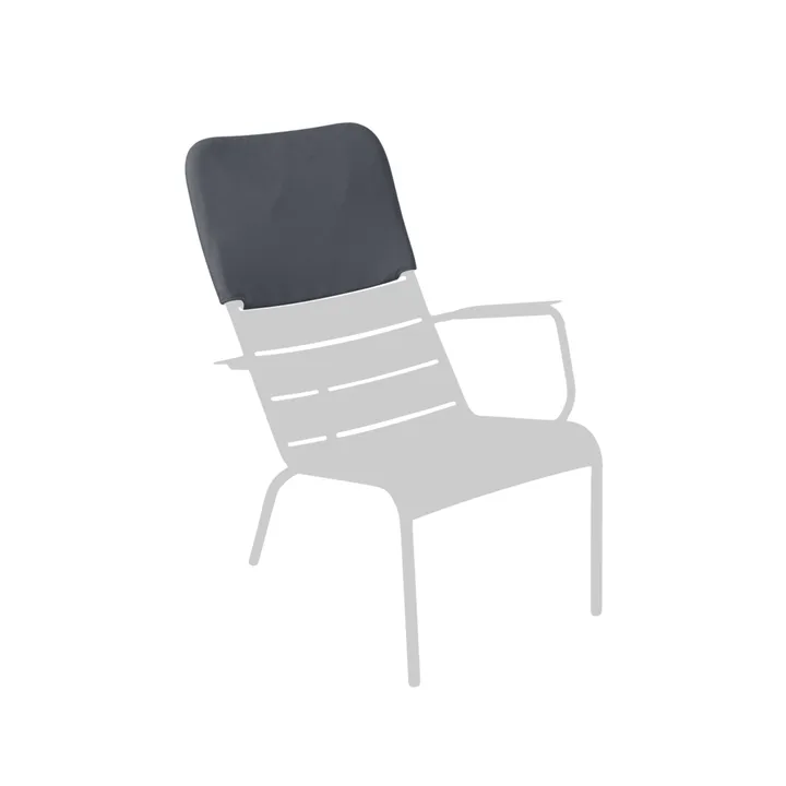 Luxembourg nackkudde - Anthracite (grå) - Fermob