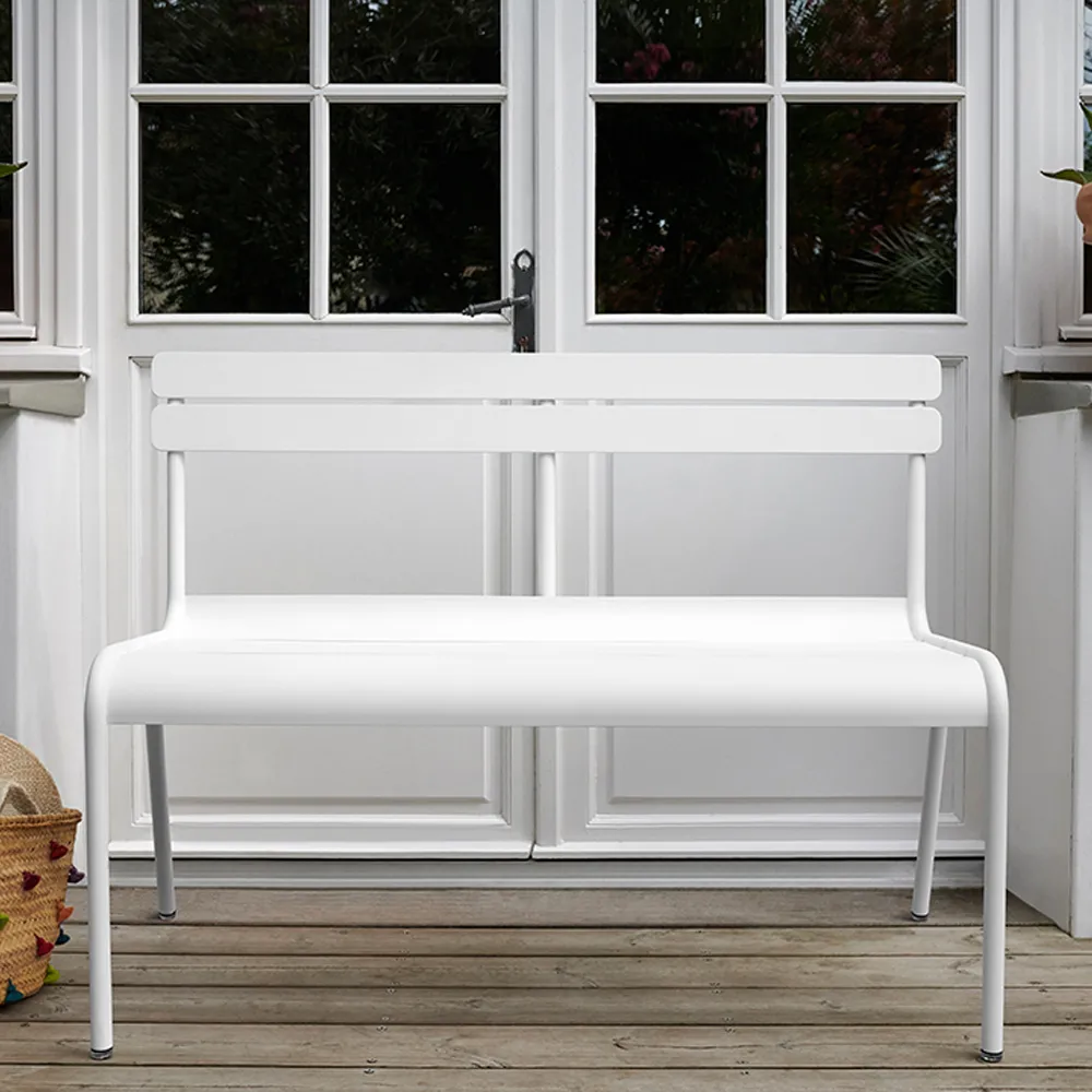 Luxembourg soffa 118x56x86 cm, Clay grey (grå) Fermob