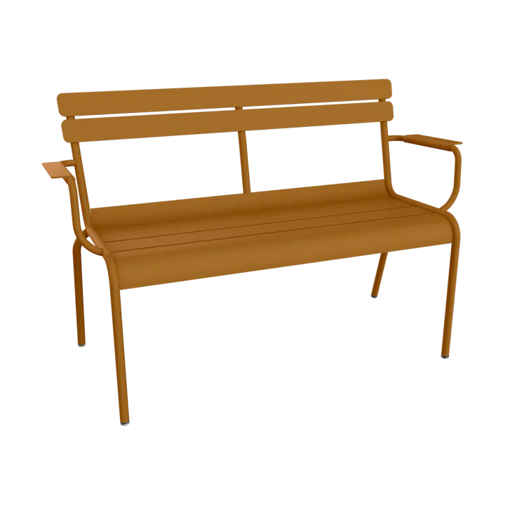 Luxembourg soffa med armstöd 131x55,5x86 cm - Gingerbread (brun) - Fermob