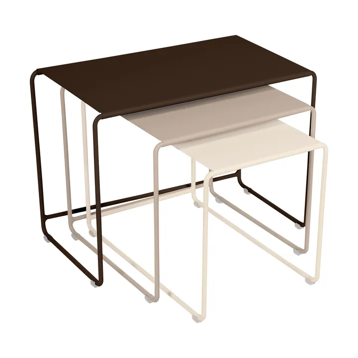 Oulala satsbord - Tonka-Nutmeg (beige)-Latte beige (beige) - Fermob