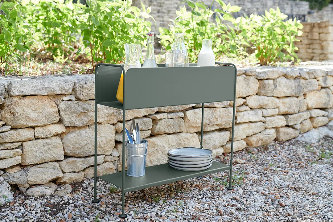Picolino plant holder h.63 cm, Anthracite (grå) Fermob