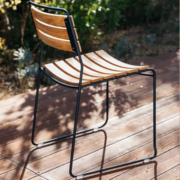Surprising Teak stol - Nutmeg (beige) - Fermob