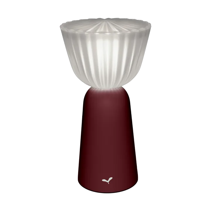 Swiing portabel bordslampa - Black cherry (vinröd) - Fermob