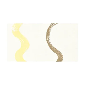 Randig vaxduk - White-yellow - Fine Little Day