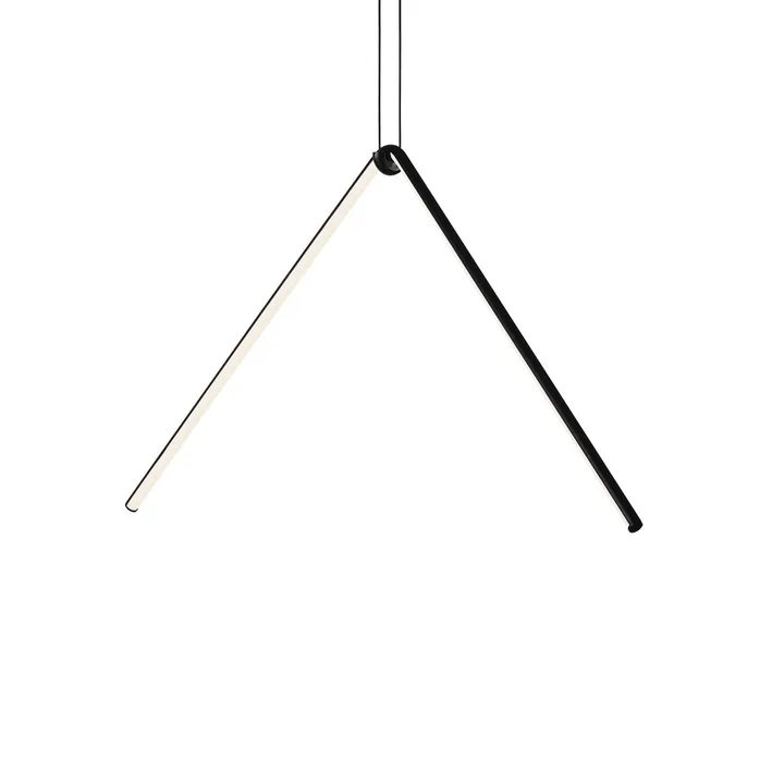 Arrangements Broken Line pendel - Black - Flos