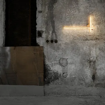 Coordinates W2 vägglampa - Aluminium - Flos