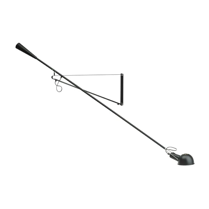 Flos 265 vägglampa - Svart lack - Flos