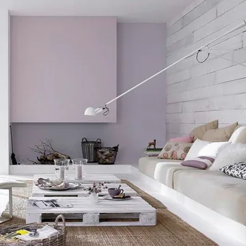Flos 265 vägglampa - Vit lack - Flos