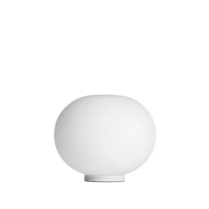 Glo-ball B Zero bordslampa - Vitt opalglas - Flos