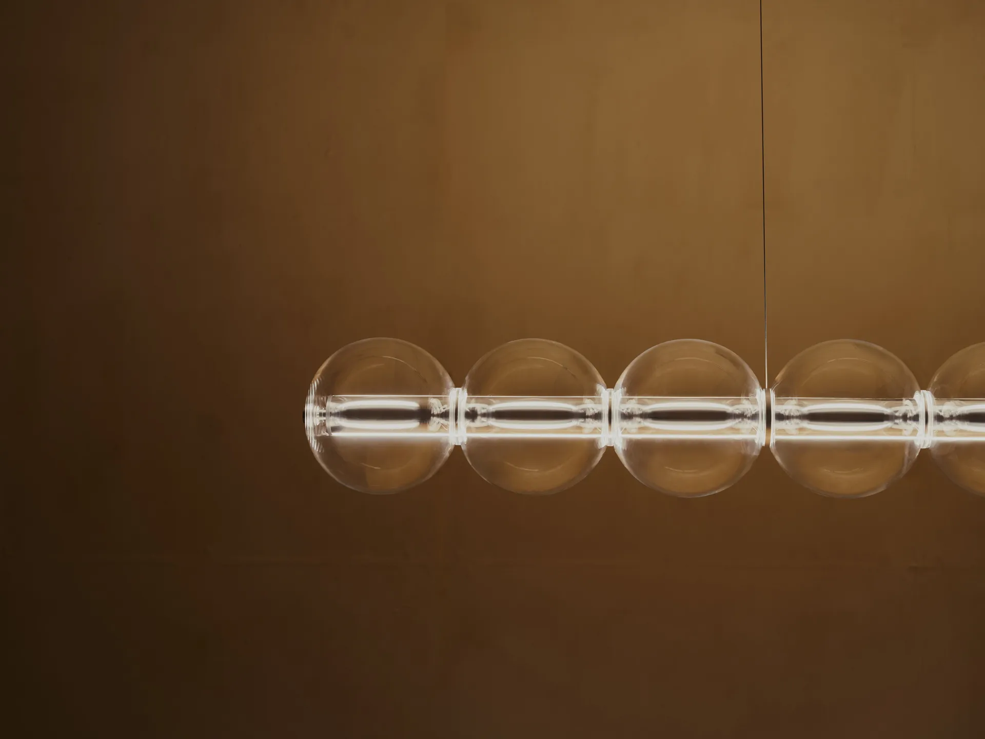 Luce Sferica S1 pendel 165,6 cm, Glass Flos