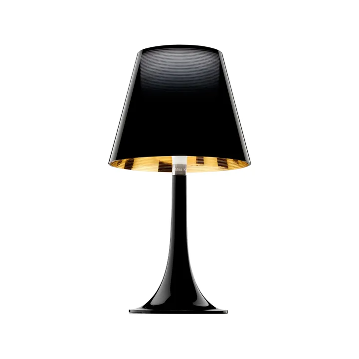 Miss K bordslampa - Svart-guld - Flos