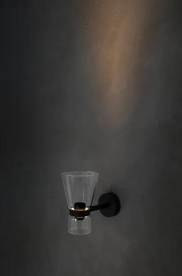 Nocturne Cone vägglampa - Svart - Flos
