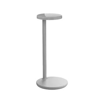 Oblique Qi bordslampa - Grå - Flos
