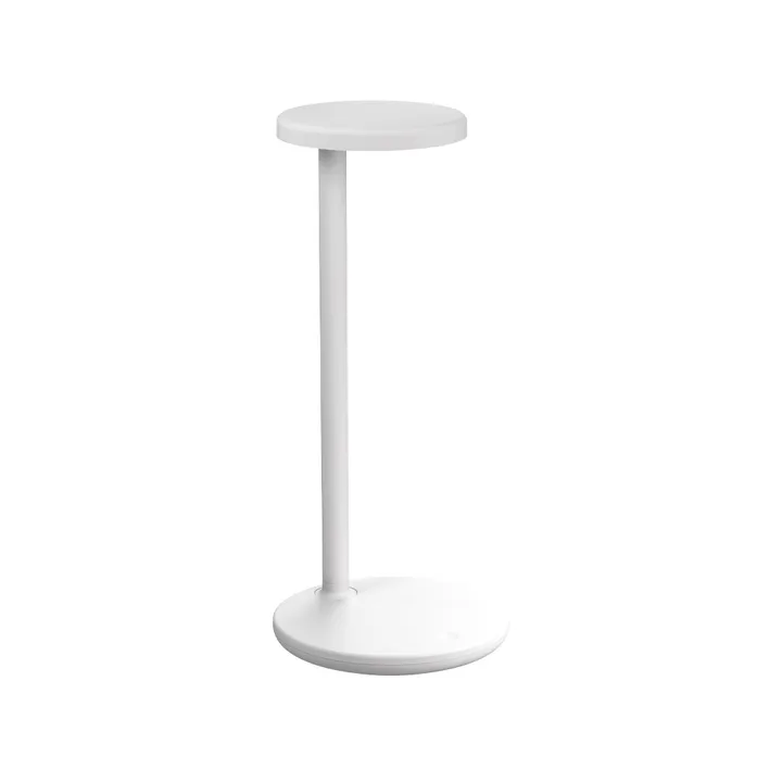 Oblique Qi bordslampa - Vit - Flos
