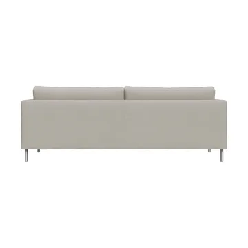 Alex 2,5-sits soffa - Tyg Hiro Sand-aluminiumben - Fogia