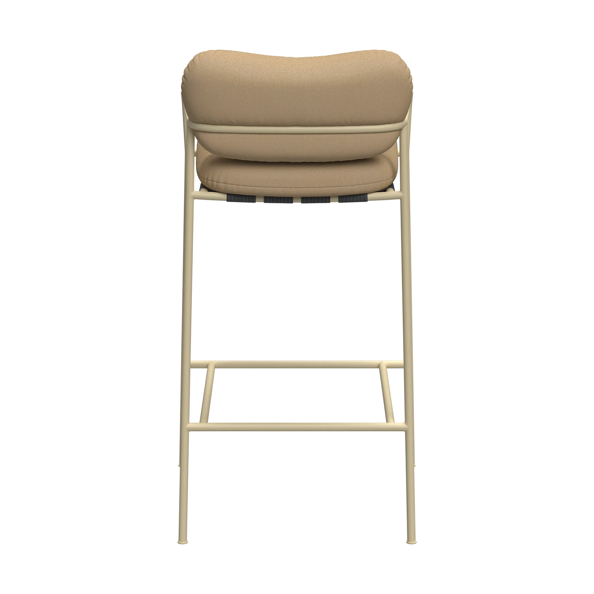 Bollo barstol high 75 cm, Vidar 4 0323 beige-beige Fogia