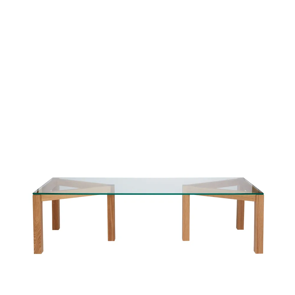 Winwin soffbord, glas klart, ekben Fogia