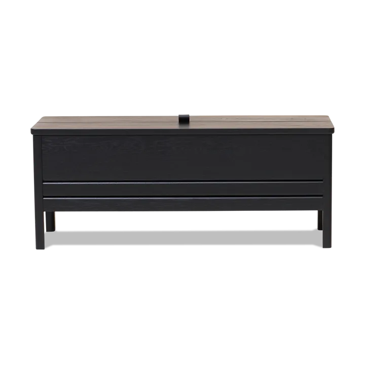 A Line förvaringsbänk 111 cm - Black - Form & Refine