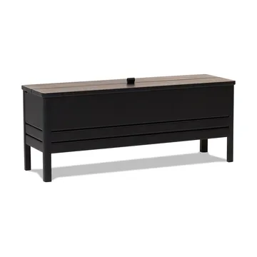 A Line förvaringsbänk 111 cm - Black - Form & Refine