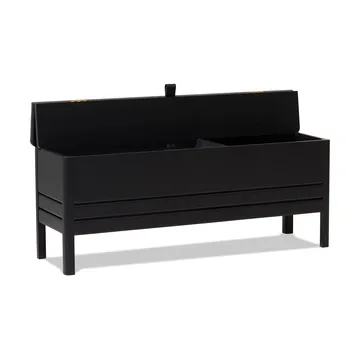 A Line förvaringsbänk 111 cm - Black - Form & Refine