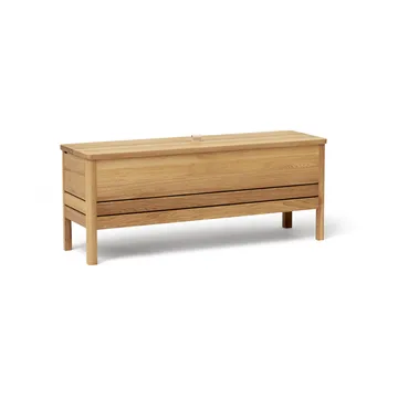 A Line förvaringsbänk 111 cm - Ek - Form & Refine