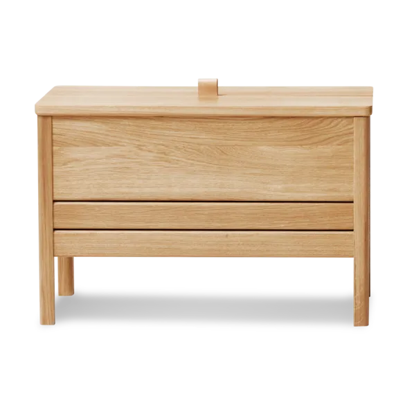 A Line förvaringsbänk 68 cm - Ek - Form & Refine