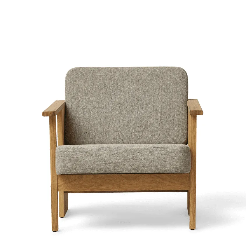 Block loungestol, Ek-Hallingdal 65-0227 Form & Refine