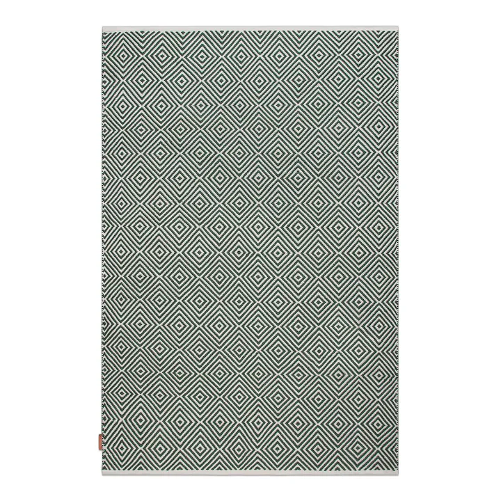 Diamond matta 140x200 cm - Green - Formgatan
