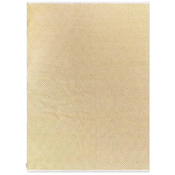 Diamond matta 200x300 cm - Yellow - Formgatan